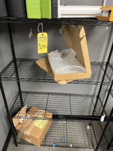 METRO RACKS - 4' (NO CONTENTS)