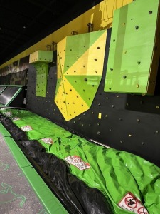 ROCK CLIMBING WALL - APPROXIMATELY 50'x20'
