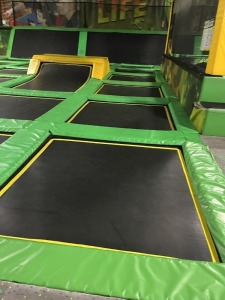 ASSORTED SIZE TRAMPOLINES