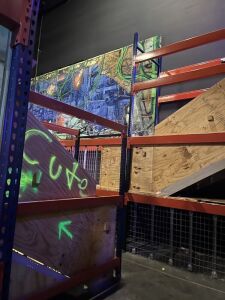 ASSORTED WIRE RAIL GUARD (IN LASER ROOM)