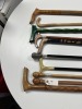 ASSORTED WOOD CANES - 2