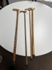 ASSORTED WOOD CANES