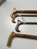 ASSORTED WOOD CANES - 2