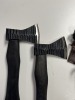 AXES - CUSTOM HANDMADE DAMASCUS STEEL - WOOD HANDLE - LAMINATED LEATHER SHEATH - 2
