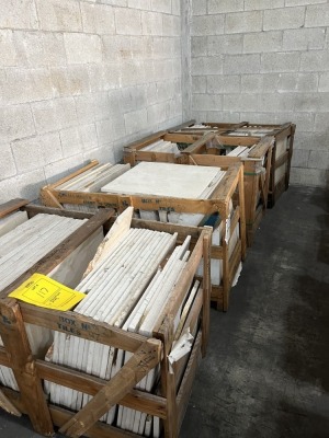 SQUARE FEET - CREMA MARFIL POLISHED - MADE IN SPAIN - 24x24 (4 PALLETS)