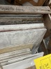 APPROXIMATE SQUARE FEET - ASSORTED MARBLE - 24x24 / 18x18 / 12x24 / 16x16 / MORE - 100+/- PIECES (2 PALLETS) - 3