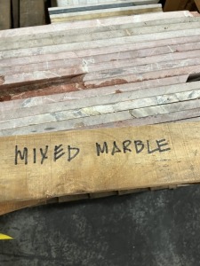 LOT ASSORTED MARBLE - 12x12 / 18x18 / 6x6 / MORE (2 PALLETS)