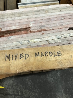 LOT ASSORTED MARBLE - 12x12 / 18x18 / 6x6 / MORE (2 PALLETS)