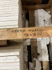 APPROXIMATE SQUARE FEET - ASSORTED - CREMA MARFIL 32x32 / CREMA MARFIL 18x18 / TRAVERTINO 18x18 / MORE (5 PALLETS) - 12