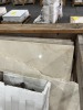APPROXIMATE SQUARE FEET - ASSORTED MARBLE - CREMA MARFIL 24x24 / MORE (5 PALLETS) - 4