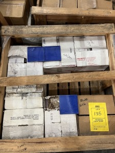 SQUARE FEET - CERAMICA LASA CERAMIC TILE - MADE IN MEXICO - COLONIAL BLUE - 6x6 (1 PALLET)
