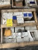 APPROXIMATE SQUARE FEET - CERAMICA LASA CERAMIC TILE - MADE IN MEXICO - COLONIAL PEACH 6x6 / COLONIAL BLUE 4x4 (1 PALLET) - 2