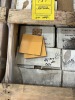 APPROXIMATE SQUARE FEET - CERAMICA LASA CERAMIC TILE - MADE IN MEXICO - COLONIAL PEACH 6x6 / COLONIAL BLUE 4x4 (1 PALLET) - 3