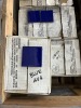 LOT ASSORTED - CERAMICA LASA CERAMIC TILE - MADE IN MEXICO - 700 PIECES COLONIAL BLUE 4x4 / BULLNOSE / TRIM (1 PALLET) - 3