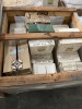 LOT ASSORTED - CERAMICA LASA CERAMIC TILE - COLONIAL - OCEAN BLUE 6x6 / WHITE 4x4 / TERRACOTA 3x6 / BLUE 6x6 / PATTERN 4x4 / MORE (2 PALLETS) - 7