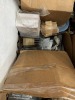 LOT ASSORTED - CERAMIC TILE / INSERTS - SOUTHWEST DESIGN 4x4 / BLUE 4x4 / WHITE CORD TRIM 6'' / CUSTOM INSERTS / OVERLAYS / MORE (2 PALLETS) - 11