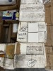 LOT ASSORTED - CERAMIC TILE - SOUTHWEST DESIGN / FISH DESIGN / WHITE / BLUE / MORE - 4x4 / 6x6 / 2x2 (1 PALLET) - 2