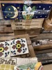 LOT ASSORTED - CERAMIC TILE - SOUTHWEST DESIGN / FISH DESIGN / WHITE / BLUE / MORE - 4x4 / 6x6 / 2x2 (1 PALLET) - 7