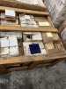 APPROXIMATE SQUARE FEET - CERAMICA LASA CERAMIC TILE - MADE IN MEXICO - COLONIAL - WHITE 6x6 / BLUE 6x6 / WHITE 4x4 / LIGHT GREEN 4x4 (2 PALLETS) - 5
