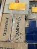 SQUARE FEET - CERAMICA LASA CERAMIC TILE - MADE IN MEXICO - COLONIAL - BLUE / PEACH / SOUTHWEST / MORE - 4x4 (1 PALLET) - 2