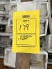 LOT ASSORTED MARBLE - 4x4 / 6x6 / MORE (1 PALLET)
