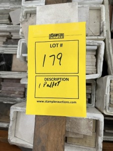 LOT ASSORTED MARBLE - 4x4 / 6x6 / MORE (1 PALLET)