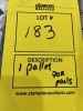 LOT ASSORTED POOL MOSAICS (1 PALLET) - 2