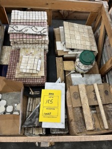 LOT ASSORTED POOL MOSAICS & TRIM (1 PALLET)