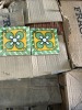 LOT ASSORTED CERAMIC TILE - ASSORTED PATTERNS / SIZES / SHAPES / COLORS - 4x4 / 3x6 / 2'' HEXAGON / MORE (2 PALLETS) - 4