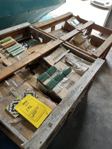 LOT ASSORTED CERAMIC TILE & TRIM - TALAVERA / SOUTHWEST / FISH / MORE - 4x4 / 6x6 / TRIM / MORE (2 PALLETS)