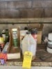 LOT CHEMICALS, CLEANERS, SEALERS, ETC (OPENED BOTTLES) - 3