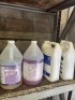 LOT CHEMICALS, CLEANERS, SEALERS, ETC (OPENED BOTTLES) - 6
