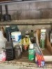 LOT CHEMICALS, CLEANERS, SEALERS, ETC (OPENED BOTTLES) - 9