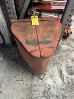 METAL WASTE CAN