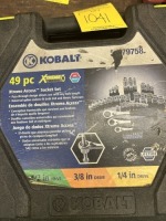 KOBALT XTREME ACCESS SOCKET SET IN CASE (MISSING SOME PIECES)