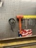 LOT SMALL TOOLS, ACCESSORIES, ETC (CONTENTS OF WALL) - 6