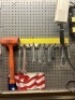 LOT SMALL TOOLS, ACCESSORIES, ETC (CONTENTS OF WALL) - 8