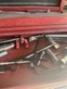 ASSORTED TOOL BOXES WITH TOOLS / PARTS - RUBBERMAID ON WHEELS / ALL AMERICAN / CRAFTSMAN - 10