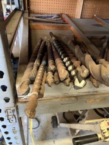 ASSORTED ROTARY HAMMER, JACK HAMMER & DEMOLITION HAMMER BITS