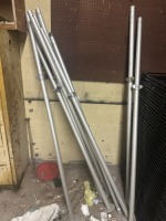 ASSORTED POLES (THROUGHOUT BACK ROOM)