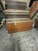 FOLDING TABLES WITH WOOD TOP (FRONT STACK)