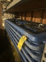 BLUE RESIN FOLDING TABLES