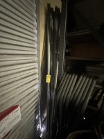 SCAFFOLDING BARS WITH YELLOW BUCKET