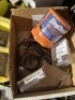 LOT ASSORTED PIECES - ROTARY SAW BLADES, SMALL RETRIEVAL TOOL, GFCI's, ETC - 3