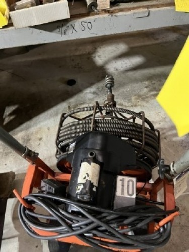 GENERAL EASY ROOTER 325P446 SNAKE - 50' / 5/8'' / 1/3HP / 1725 RPM / 7A - SERIAL No. 2F05