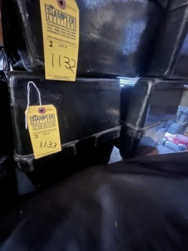 PORTABLE OUTDOOR HEATERS WITH PLASTIC CARRY CASE & LID IN CANVAS BAG