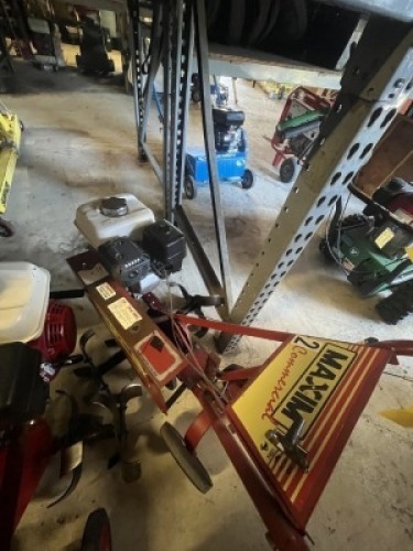 MAXIM HD CHAIN DRIVE TILLER WITH HONDA GX-160 ENGINE