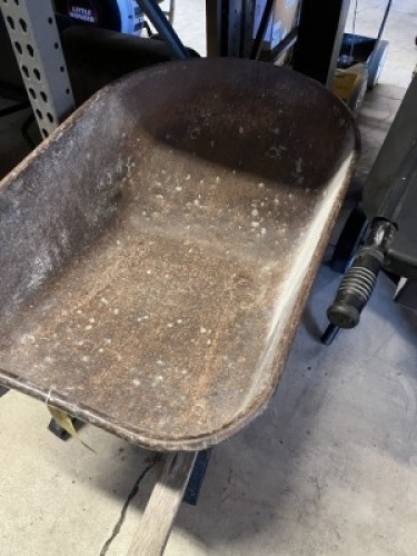 BLUE WHEEL BARROW