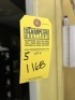 ADJUSTABLE WORKLIGHTS - 4- YELLOW / 1- ORANGE - 3