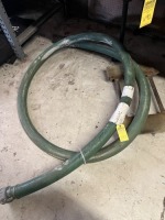 EXTRA LARGE GREEN HOSE WITH COUPLING END ATTACHMENTS